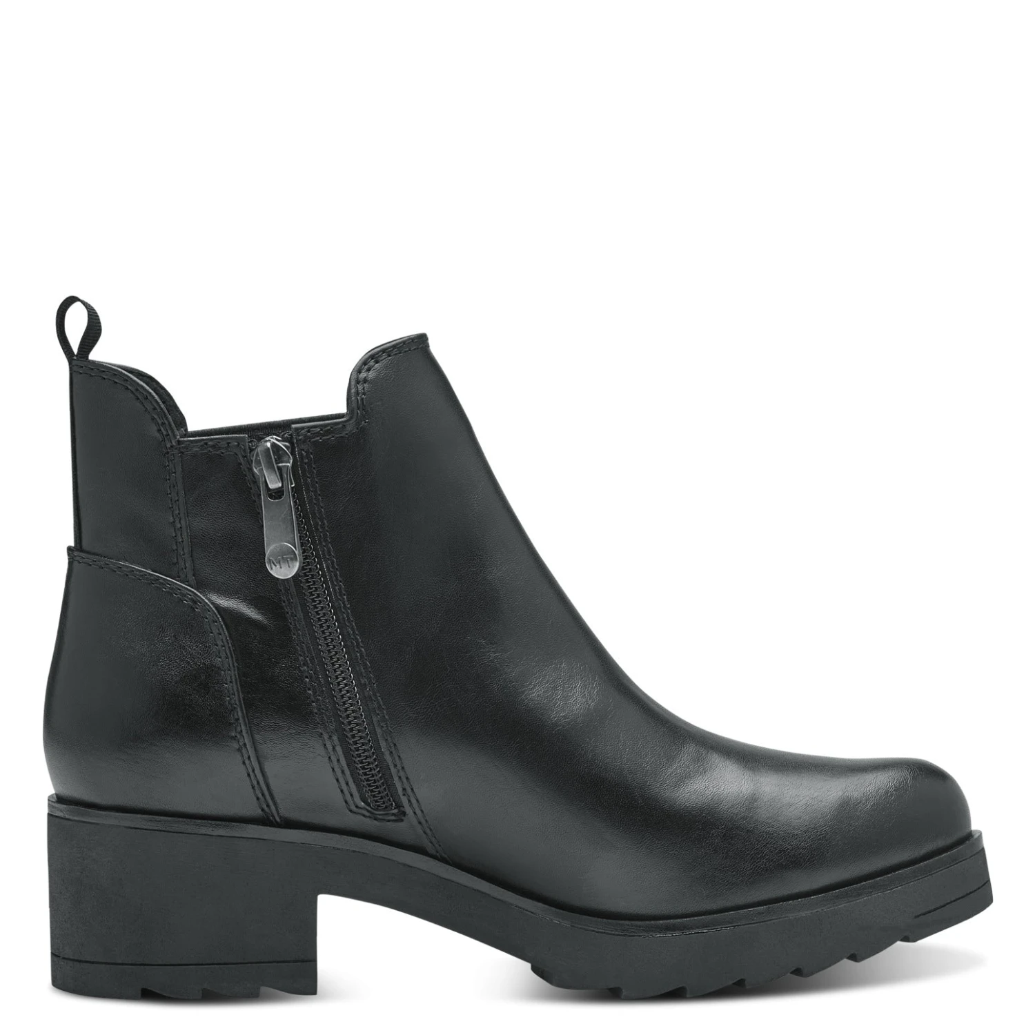 Marco Tozzi Ankle Boot With Zip 25806 BLACK 2 Marco Tozzi Ankle Boot With Zip 25806 BLACK - Image 2