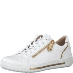 Jana Trainer Wide Fit WHITE MULTY 23660-152