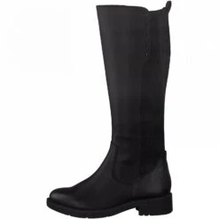 Jana Long Riding Boot With Zip 25560 BLACK -Cheap Shoes Shop 008 25560 27 001 270