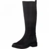 Jana Long Riding Boot With Zip 25560 BLACK
