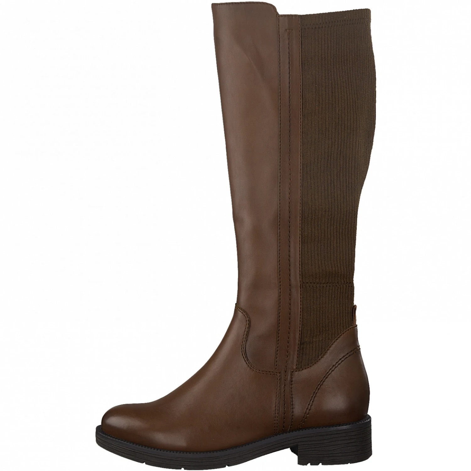 Jana Long Riding Boot With Zip 25590 CHESTNUT 2 Jana Long Riding Boot With Zip 25590 CHESTNUT - Image 2