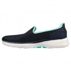 SkechersGOWalk 6 - Big Splash Navy/Turquoise Slip-On Trainers 124508 NVTQ 5 SkechersGOWalk 6 - Big Splash Navy/Turquoise Slip-On Trainers 124508 NVTQ -Cheap Shoes Shop 1245083Navy