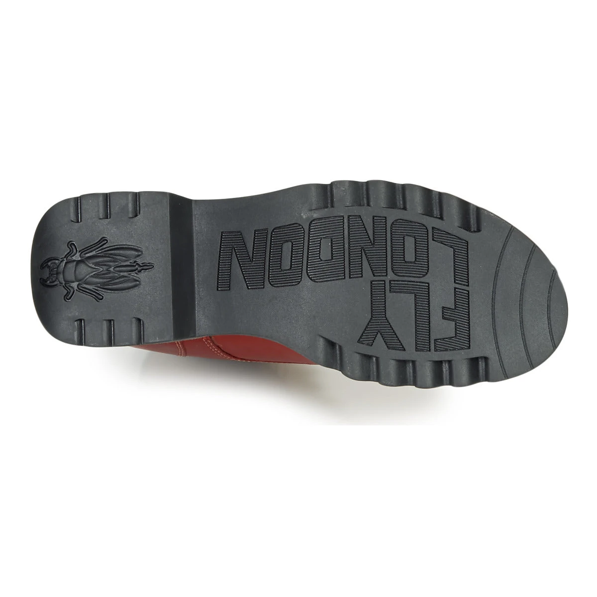 Fly London Ankle Boot Ragi RED Soft Leather Military Style Lace Boot 2 Fly London Ankle Boot Ragi RED Soft Leather Military Style Lace Boot - Image 2