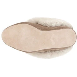 Morlands Ladies Seaforth Mole Suede Sheepskin Lined Slipper -Cheap Shoes Shop 2081
