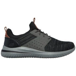 Skechers Mens Trainer Delson210238bkgy Black/grey