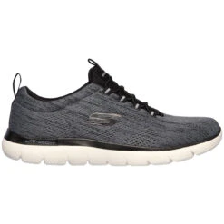 Skechers TRAINER Summits- LouvIn BLACK/WHITE 232186BKW BUNGEE LACED -Cheap Shoes Shop 232186 BKW E