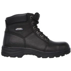 Skechers Men's Boot Relaxed Fit Workshire ST Lace UpBLACK 77009ECBLK 5 Skechers Men's Boot Relaxed Fit Workshire ST Lace UpBLACK 77009ECBLK -Cheap Shoes Shop 77009 BLK3