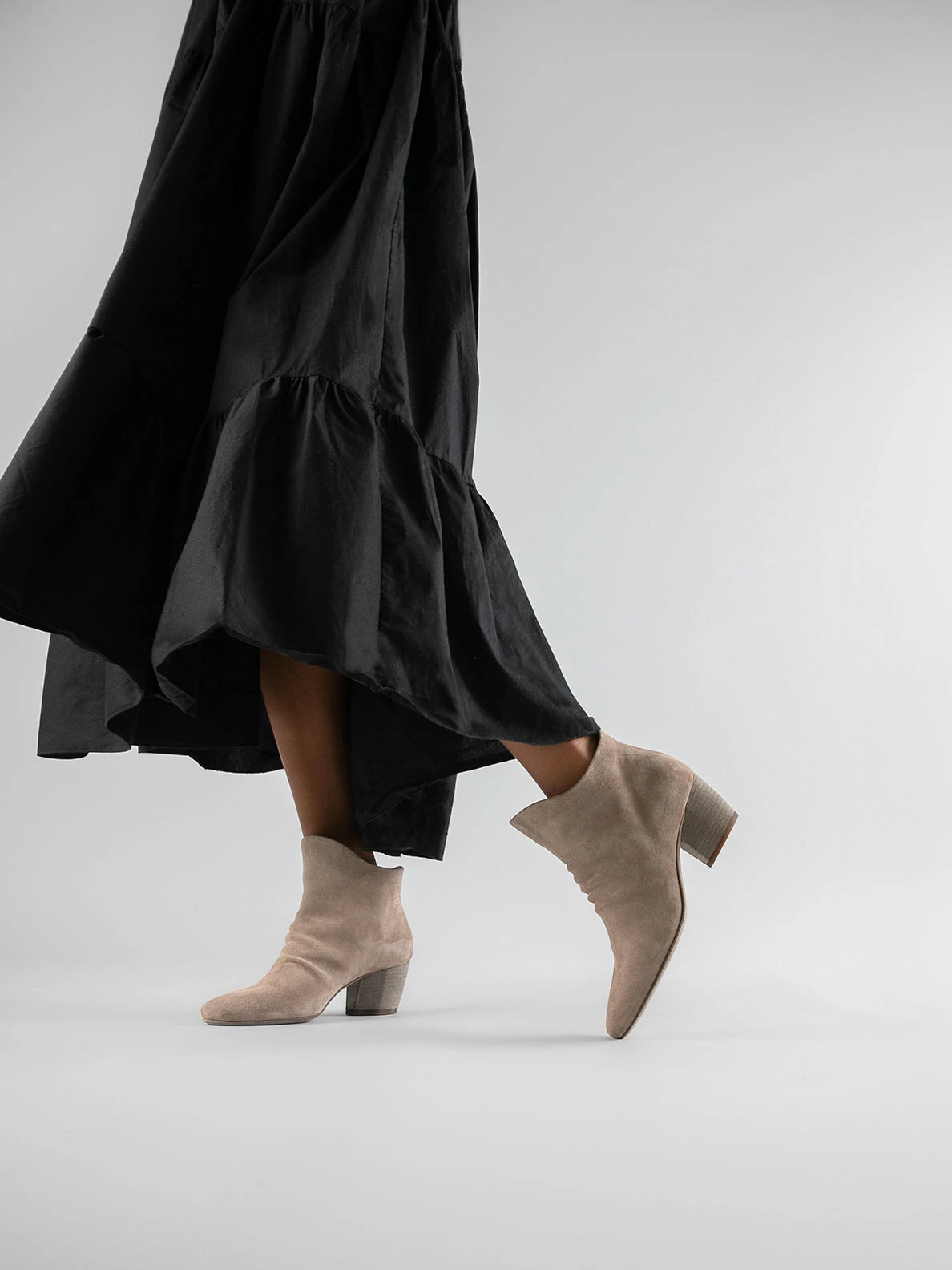 BETH 006 - Taupe Suede Ankle Boots 7 BETH 006 - Taupe Suede Ankle Boots - Image 7