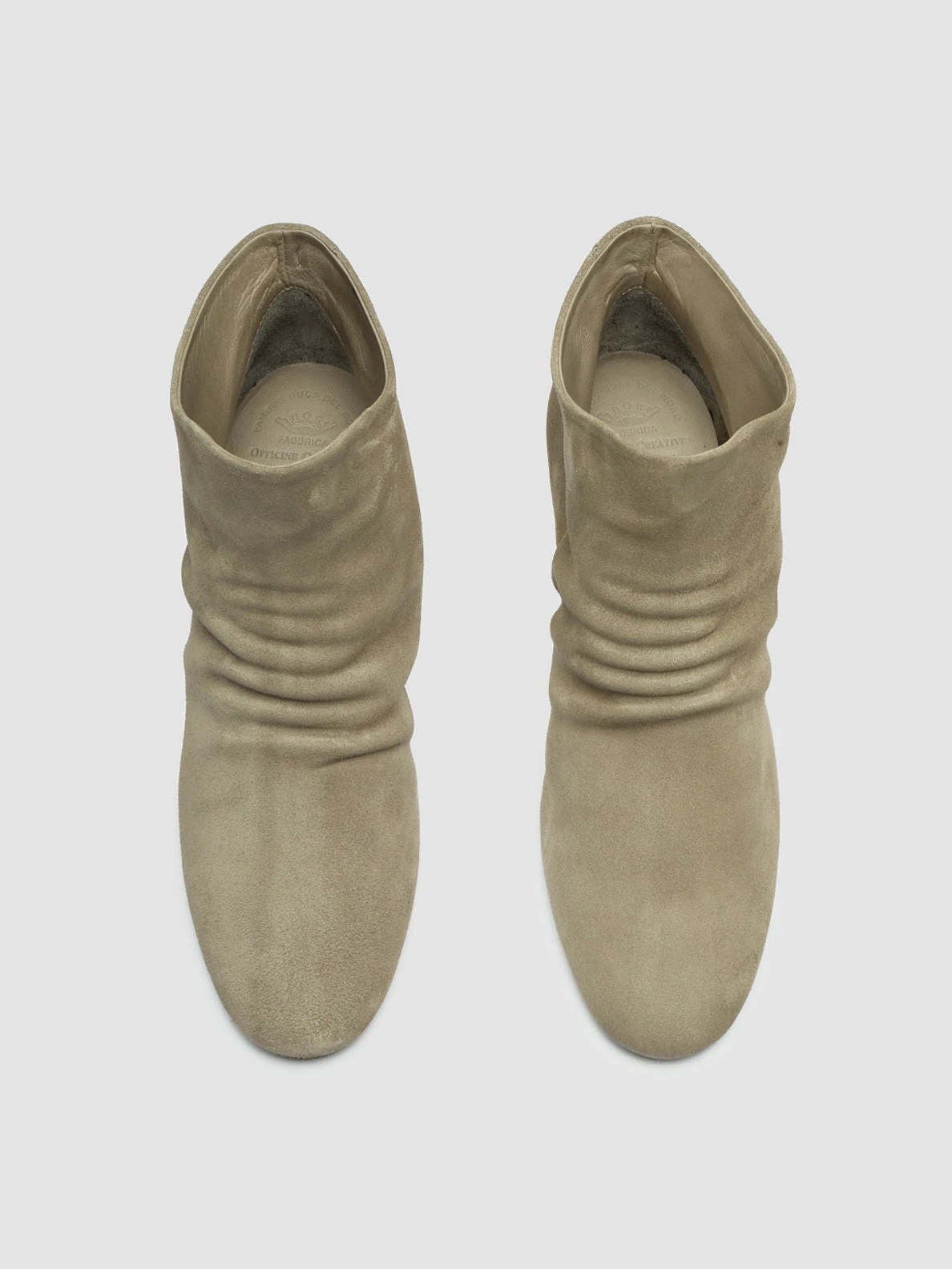 BETH 006 - Taupe Suede Ankle Boots 2 BETH 006 - Taupe Suede Ankle Boots - Image 2