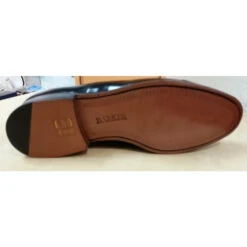 Barker BROGUE SHOE Glasgow BLACK HI SHINE Leather -Cheap Shoes Shop Barker Glasgow black hishine sole