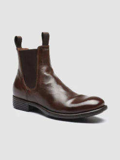 CALIXTE 004 - Brown Leather Chelsea Boots 8 CALIXTE 004 - Brown Leather Chelsea Boots -Cheap Shoes Shop CALIXTE004IGNIST.CIGAR 2