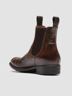 CALIXTE 004 - Brown Leather Chelsea Boots 9 CALIXTE 004 - Brown Leather Chelsea Boots -Cheap Shoes Shop CALIXTE004IGNIST.CIGAR 3