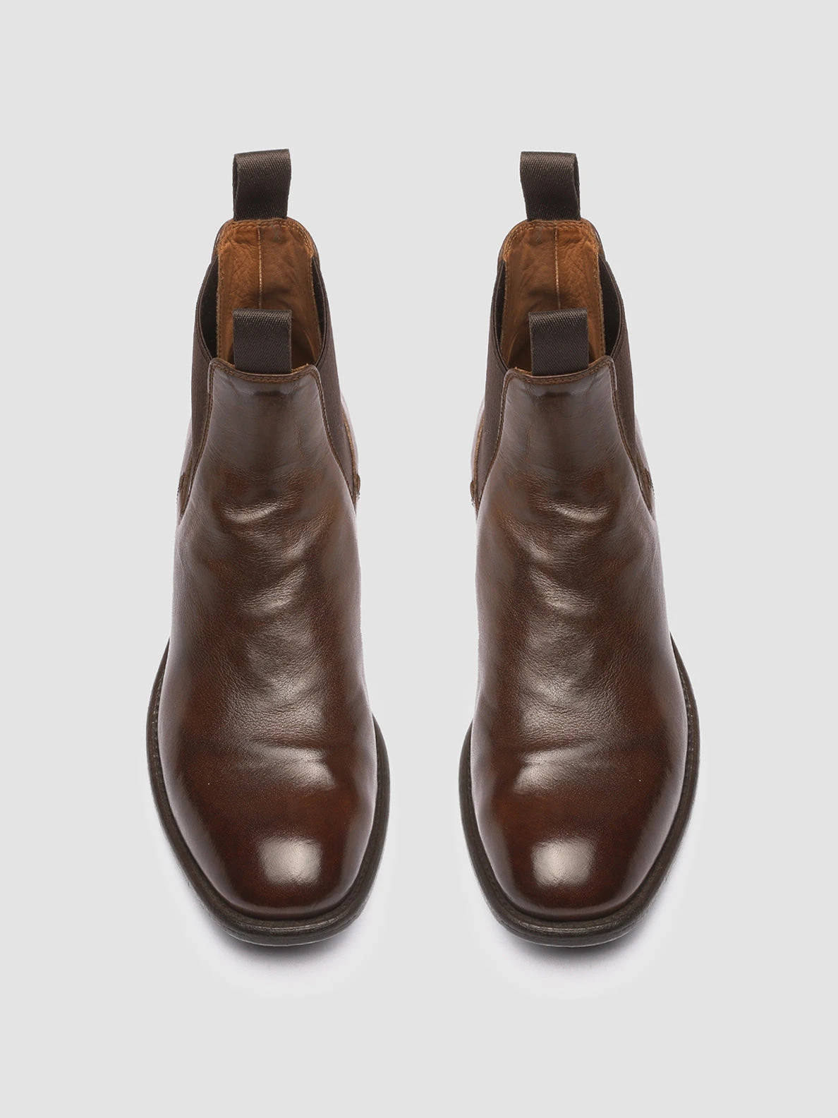 CALIXTE 004 - Brown Leather Chelsea Boots 2 CALIXTE 004 - Brown Leather Chelsea Boots - Image 2