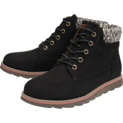 Lotus Casual Ankle Boot Cedar BLACK