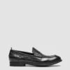 CHRONICLE 144 - Black Leather Penny Loafers