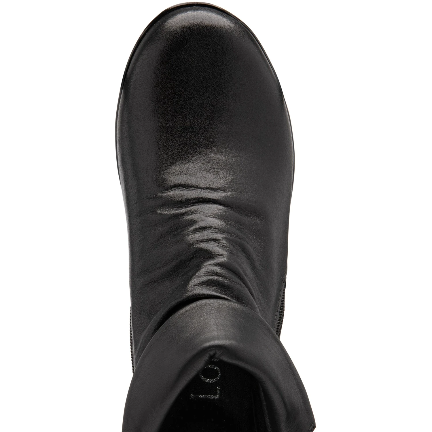 Lotus Ankle Boot In Soft Leather Cordelia BLACK 3 Lotus Ankle Boot In Soft Leather Cordelia BLACK - Image 3