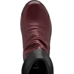 Lotus Ankle Boot In Soft Leather Cordelia BORDO -Cheap Shoes Shop CORDELIAULB299BORDOLEATHERTOE