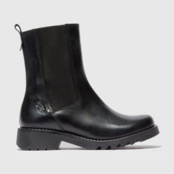 Fly London Chelsea Boot REIN BLACK