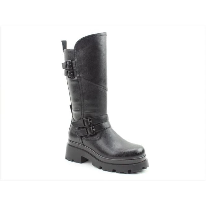 Heavenly Feet Mid Calf Boot Powell BLACK With Full Zip 1 Heavenly Feet Mid Calf Boot Powell BLACK With Full Zip