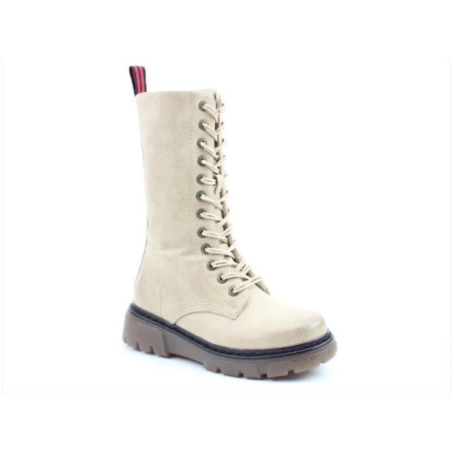 Heavenly Feet Mid Calf Boot Nomad LAMBSWOOL With Lace And Zip 1 Heavenly Feet Mid Calf Boot Nomad LAMBSWOOL With Lace And Zip