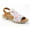 Heavenly Feet Sandal Onyx WHITE FLORAL