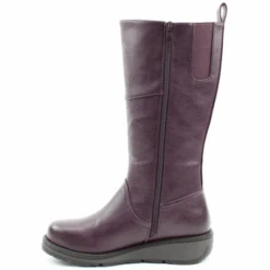 Heavenly Feet Long Boot ROBYN PURPLE Boot -Cheap Shoes Shop HeavenlyFeetRobynPurple3