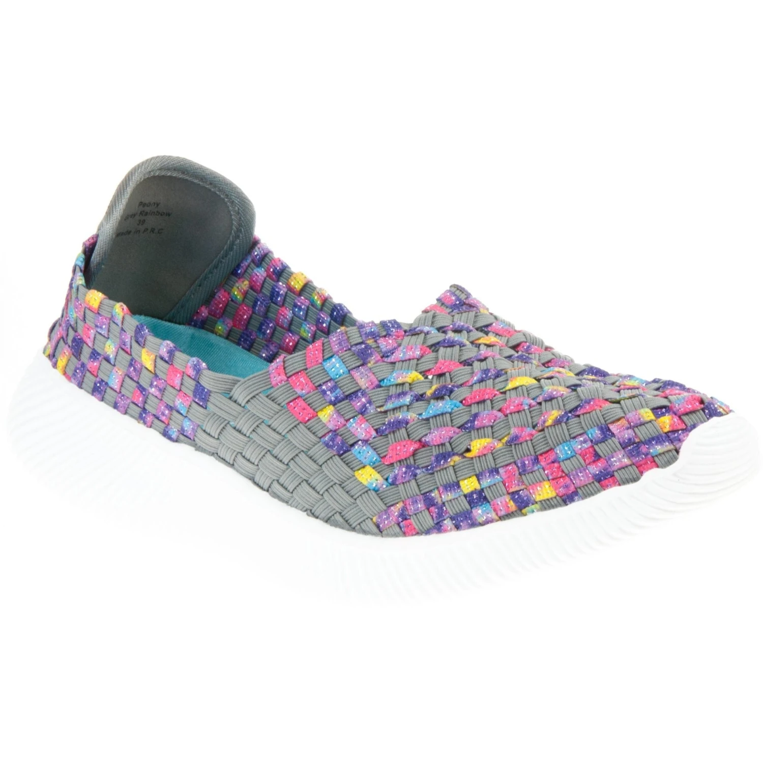 Heavenly Feet Casual Shoe Peony GREY MULTI 1 Heavenly Feet Casual Shoe Peony GREY MULTI
