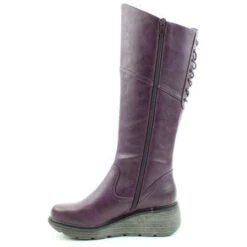 Heavenly Feet Long Boot With ZipOhio PURPLE -Cheap Shoes Shop Heavenly feet boot ohio purple z