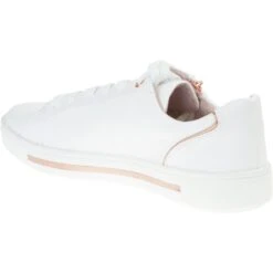 Jana Trainer Wide Fit WHITE MULTY 23660-152 -Cheap Shoes Shop Jana Trainer 23660 152 white gold 2