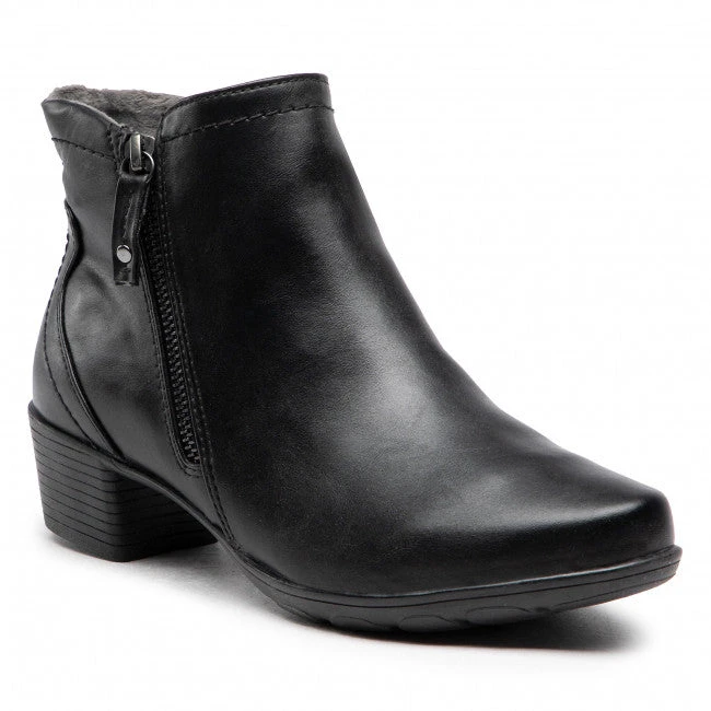 Jana Ankle Boot 25373 BLACK 1 Jana Ankle Boot 25373 BLACK
