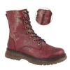 Cipriata Ankle Boot Burgundy L310 Lace Up Boot Withzip