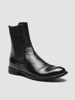 LEXIKON 073 - Black Leather Chelsea Boots -Cheap Shoes Shop LEXIKON073IGNIST.NERO 2