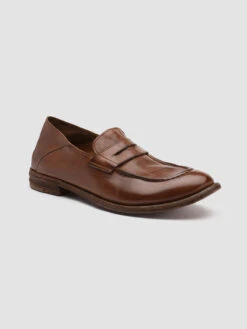 LEXIKON 516 - Brown Leather Loafers 9 LEXIKON 516 - Brown Leather Loafers -Cheap Shoes Shop LEXIKON516IGNIST.V.SUGHERO 2