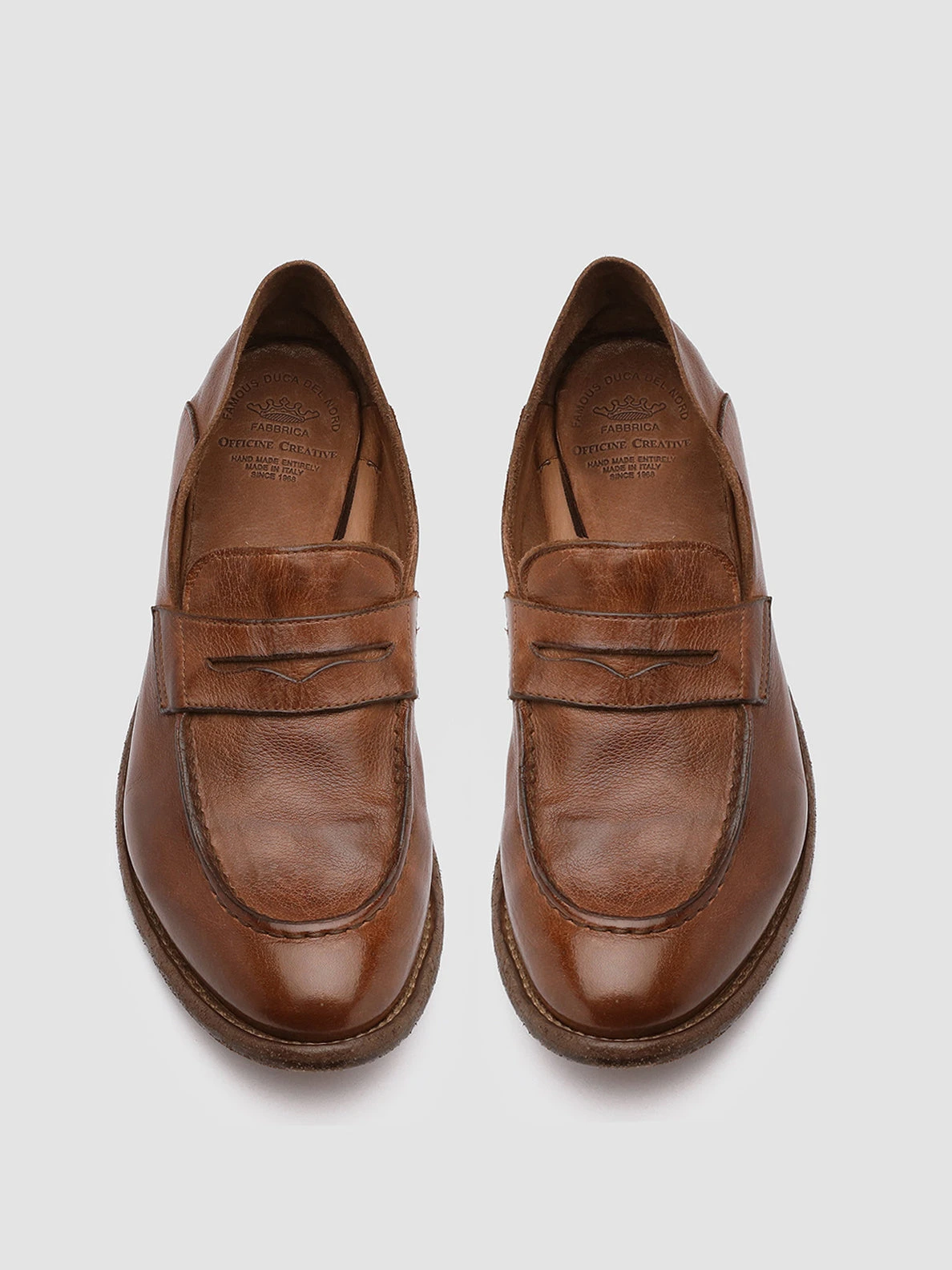 LEXIKON 516 - Brown Leather Loafers 2 LEXIKON 516 - Brown Leather Loafers - Image 2