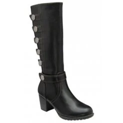 Lotus Long Boot Ophelia BLACK