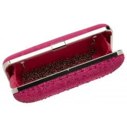 Lotus MirabelDiamonte Bag To Match Leona & Bernadette ShoesFUSCHIA ULG065 -Cheap Shoes Shop Lotus mirabel clutch bag fuschia diamante 4