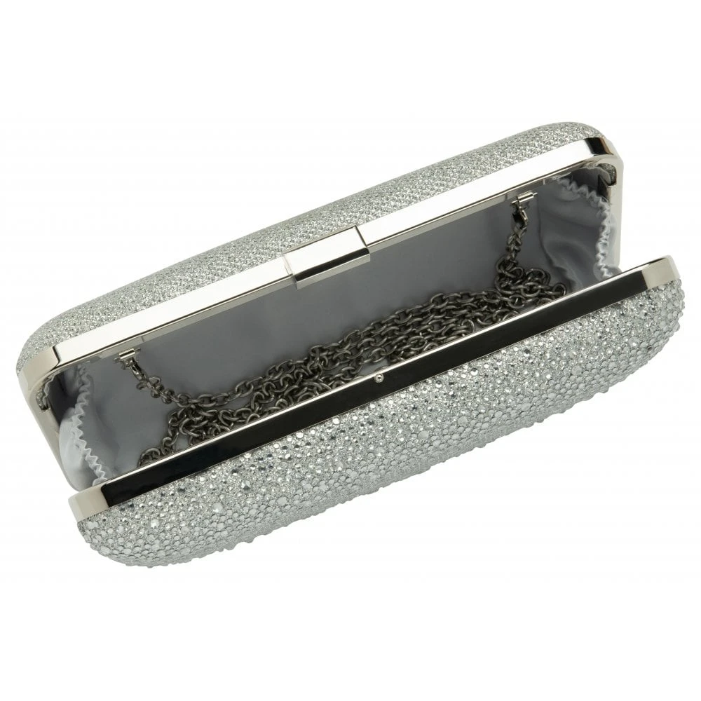 Lotus MirabelDiamonte Bag To Match Leona & Bernadette Shoes SILVER ULG065 4 Lotus MirabelDiamonte Bag To Match Leona & Bernadette Shoes SILVER ULG065 - Image 4