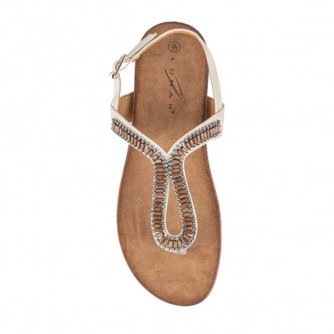 Lunar Toe Post Sandal Pascal STONE 2 Lunar Toe Post Sandal Pascal STONE - Image 2