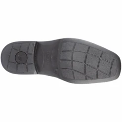 Roamers Lightweight Black Leather Smart Slip On Shoe M724A -Cheap Shoes Shop M724A2