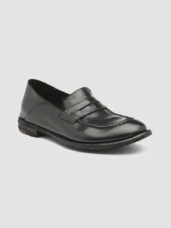 LEXIKON 516 - Black Leather Loafers -Cheap Shoes Shop OCDLEXI516IGN091000 3