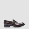 BALANCE 011 - Burgundy Leather Penny Loafers