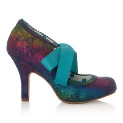 Ruby Shoo Willow RAINBOW Shoe Matching Bag Santiago Also Available -Cheap Shoes Shop RubyShooWillowRainbow3