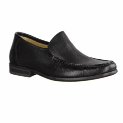 Anatomic & Co SLIP ON SHOE Torres Black Soft Leather Formal Shoes 828226 Rrp £105