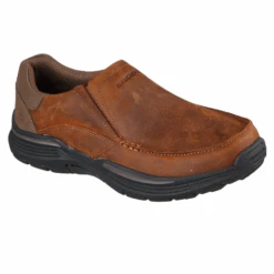 Skechers SLIP ON SHOE Relaxed Fit: Expended - Seveno BROWN 66146