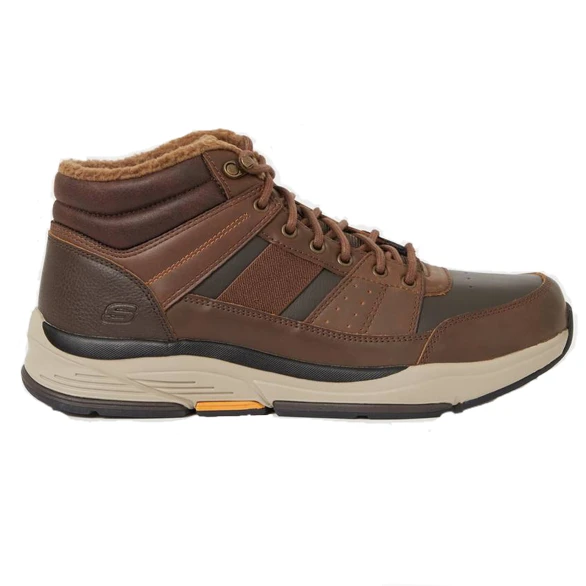 Skechers ANKLE BOOT BENGA - VOREN BROWN 66199 BRN RELAXED FIT 1 Skechers ANKLE BOOT BENGA - VOREN BROWN 66199 BRN RELAXED FIT
