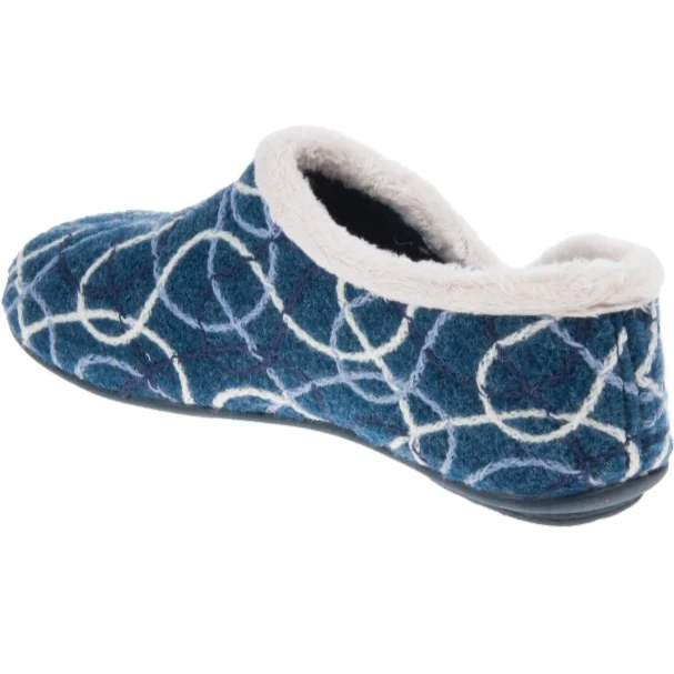 Sleepers Karen Navy Full Slipper 3 Sleepers Karen Navy Full Slipper - Image 3