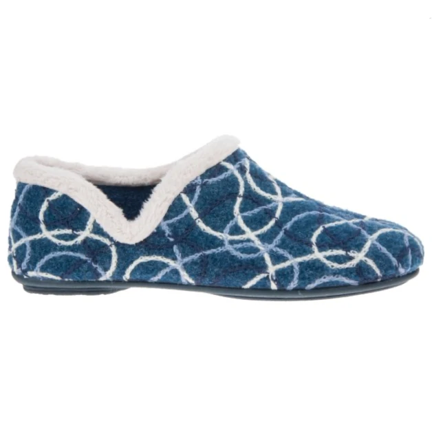Sleepers Karen Navy Full Slipper 2 Sleepers Karen Navy Full Slipper - Image 2
