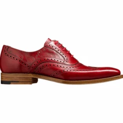 Barker BROGUE SHOE McCLEAN RED Leather -Cheap Shoes Shop Screenshot2021 04 06at17.31.26