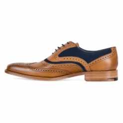 Barker BROGUE SHOE McCLEAN TAN Leather/BLUE SUEDE 10 Barker BROGUE SHOE McCLEAN TAN Leather/BLUE SUEDE -Cheap Shoes Shop Screenshot2021 04 06at17.40.08