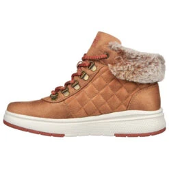 Skechers Ankle Boot BOBS Skipper Wave - Grand Leap 114271 Csnt BROWN -Cheap Shoes Shop Skechers boot bobs 114271 CSNT 3